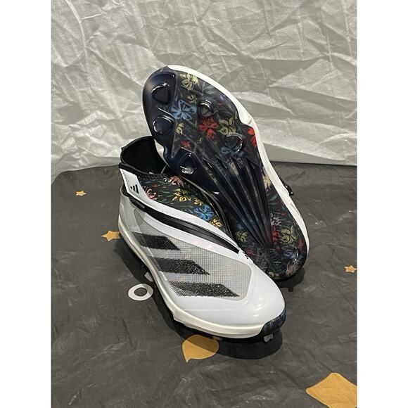 New Men 10 Adidas Julio Rodriguez x Adizero Impact+Cleats Floral Graphics IH2728